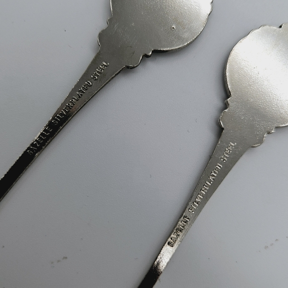 VINTAGE | royal wedding Prince Charles Diana Spencer souvenir collectible spoons - Picture 5 of 6